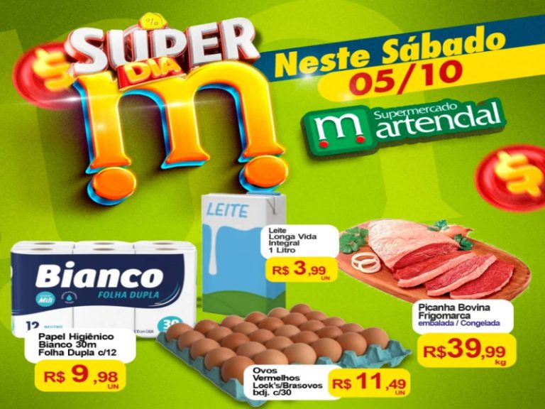 Super Dia M Martendal tem Picanha a 39,99