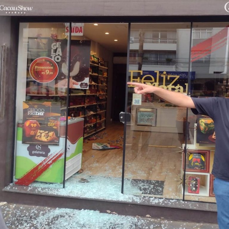 Mais uma loja na onda de assaltos das últimas semanas