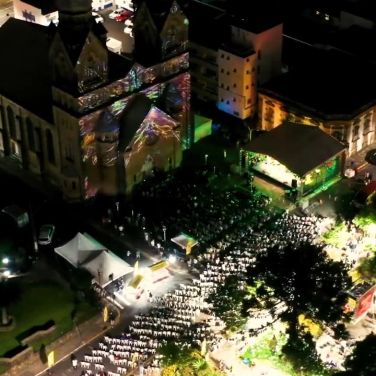 Concerto de Natal na Praça da Catedral