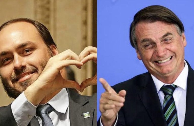 Jair Bolsonaro reafirma candidatura de Carlos Bolsonaro ao Senado em SC