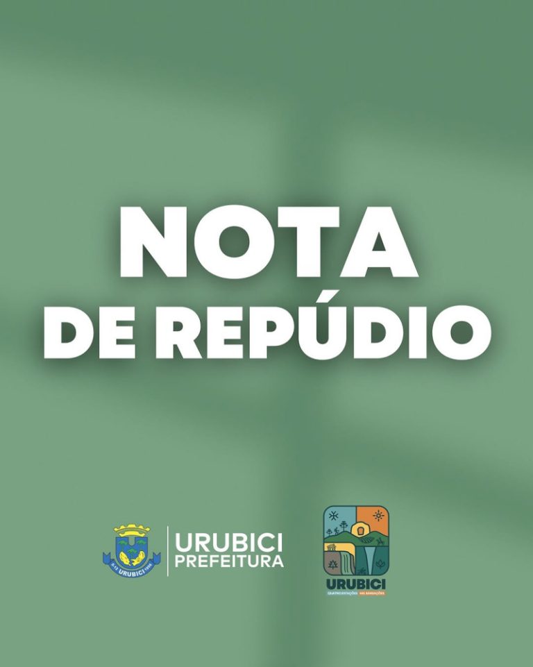 TURISMO URUBICI – NOTA DE REPÚDIO