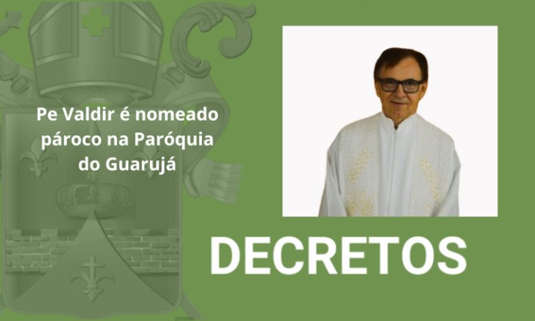 Novo Pároco na Paróquia do Bairro Guarujá