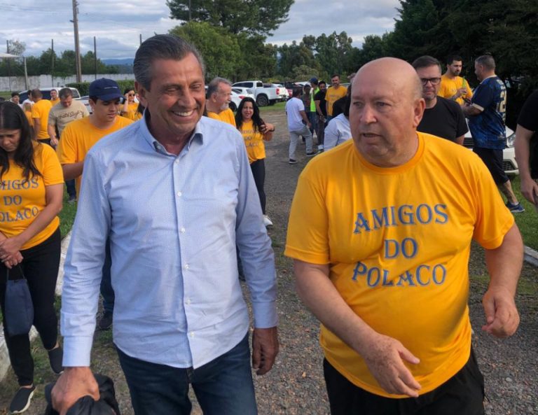 Deputados Júlio Garcia e Camilo no Encontro de Amigos do Polaco 