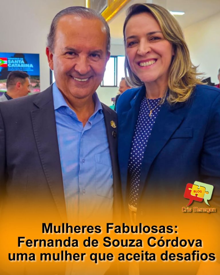 Mulheres Fabulosas: Fernanda de Souza Córdova uma mulher que aceita desafios