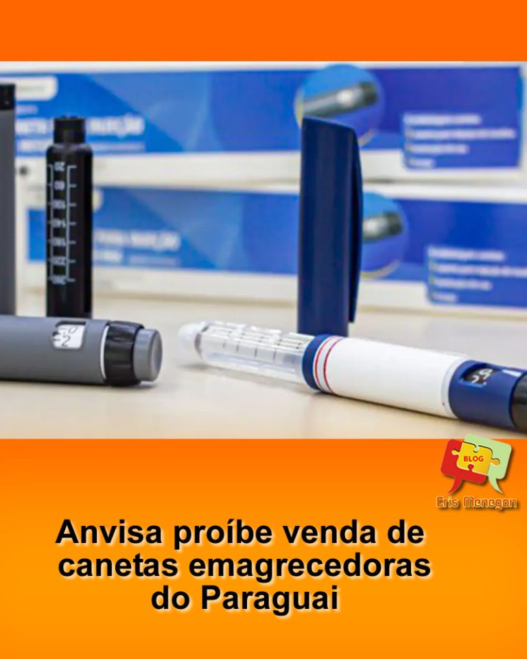 Anvisa proíbe venda de canetas emagrecedoras do Paraguay