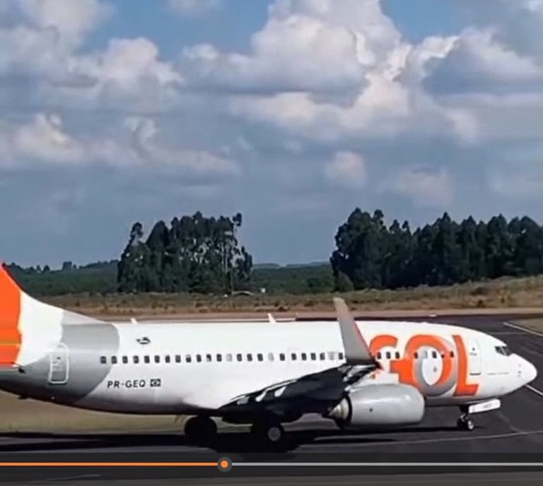 Voo lotado entre a Serra Catarinense e Congonhas/SP