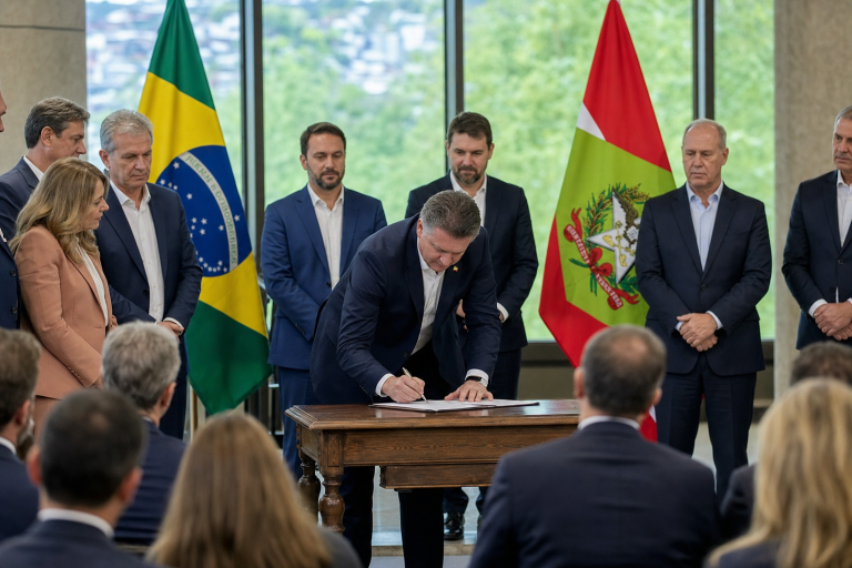 Governo de SC anuncia R$ 1,4 bilhão para o sistema prisional, dois novos presídios em São Cristóvão do Sul e R$ 17 milhões em obras para Curitibanos