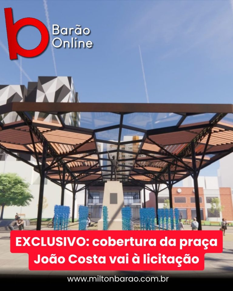 EXCLUSIVO: cobertura da praça João Costa vai à licitação